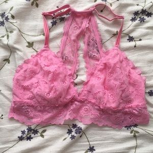 Two Aerie bralettes!!! Pink and purple 💕💜